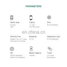 Classical Cheap Fitness Smart Bracelet With Heart Rate Monitor Fitness Tracker Colorful Display Watch Tracker Pedometer Alloy thumbnail-4