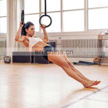 Fitness Customised Abs Adjustable Straps Gymnastic Plastic Rings Set thumbnail-5