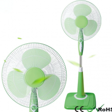 16′′stand Fan with Wheel Round Base