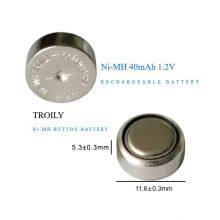 TROILY NIMH40mAh1.2V Button Rechargeable Battery for Timer 80℃ thumbnail-4