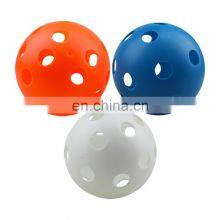 High Quality and Durable Indoor 90mm 26-hole USAPA Approve Pickleball Balls thumbnail-5