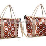 Printed Canvas Diaper Bag thumbnail-5