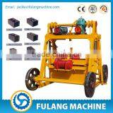 FL40-3B Movable Cement Hollow Block Machine in Cameroon for Small Business