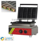 Professional electric 4 pcs hot dog stuffed waffle baking machine                        
                                                Quality Choice
