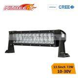 Top Quality!!white&amber Strobe Flash 4d Led Light Bar 72w for Car Driving thumbnail-2