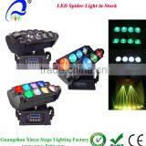 8*10w RGBW Led Spider Dmx512 Moving Head Beam Light Professional Stage Effect Lighting thumbnail-1