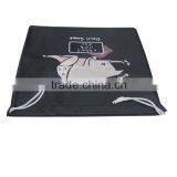 Online Shopping Cute Cartoon Gifts Bag,black Polyester Clothes Holding Bag,light Tote Pouch thumbnail-2