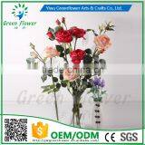 2016 Wholesale Latex Roses Artificial Flowers PU Rose Real Touch Bouquet Wedding Bridal Decor Display Flower thumbnail-6