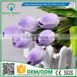 2016 Wholesale Multicolor 20" Real Touch Latex PU Artificial Flowers for Home Wedding Bridal Decoration thumbnail-3