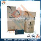 Heat Seal Kraft Paper Surface Metallic Lined Box Pouch Quality Choice thumbnail-5