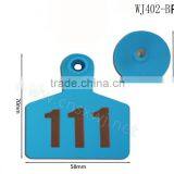 Factory Made Yellow Plastic Animal Cattle Ear Tag for Cattle and Cow thumbnail-2