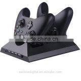 SmaAcc for PS4 Dual Charging Station With Cooling Fan for Xbox One Controller Original Rechargeable Lithium Ion Battery Pack