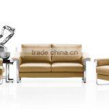 S-35 Simple Design Green Leather Sofa China thumbnail-2