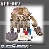 Foldable Outdoor Carbon Steel Multifunction Military Tri-fold Shovel