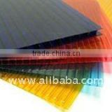 Polycarbonate Hollow Sheets Lexan Sabic 6mm Both Sides UV Protected