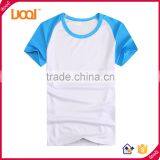 Wholesale China Unisex Plain No Brand Cotton T Shirt Short Sleeve Dry Fit Sports Slim Fit Blank T-shirt In Stock thumbnail-2