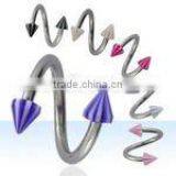 Beach Ball Spiral Eyebrow thumbnail-1