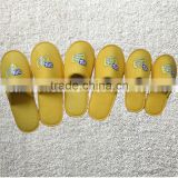 Disposable hotel use terry small medium large family slippers set