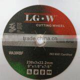 H483 Black 10''inch 255mm 2nets Cutting Wheel for Metal and Stainless Steel/ABRASIVES PRODUCTS From China thumbnail-2