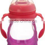 OEM High Quality Anti Cracking Borosilicate Glass Baby Bottle With Silicone Sleeve thumbnail-2