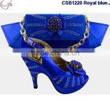 CSB1220 Royal Blue March 2016 New Arrival Design High Quailty Low Price Hot Selling Beautiful Lady High Heel Shoes Match Bag thumbnail-6