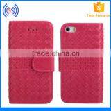 High Quality Mobile Phone Leather Case For Tables,Woven Pattern Fancy Wallet Leather Case For Samsung Galaxy Tab thumbnail-6