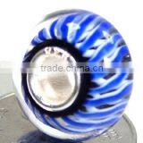 European Style Murano Glass Beads Stamped 925