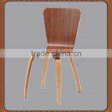 Brief and Fashion Design Wooden Snack Bar Chairs thumbnail-1