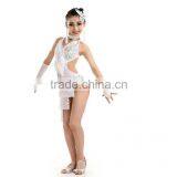 2015 Hot Sale Children Sex Girl Mini Custome Dress for Latin Dance thumbnail-3