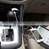 Dual LED Display USB Car Charger For Samsung Galaxy S6 Note 5 4 IPhone HTC White thumbnail-2