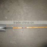 Round Shovel With Wooden Handle