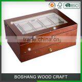 Wholesale 1 Drawer 10 Watch Box Wooden thumbnail-2