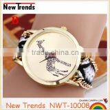 2016 Hot New Fashion Women Colorful Cord Weaved Giraffe Watches thumbnail-2