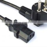 VDE approval power cord european power supply cord