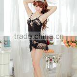 Bud Silk Black Sexy Lingerie Lady Sexy Underwear-HNU145 thumbnail-1