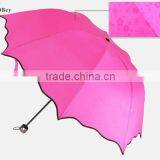 3-Folding Anti UV Sun Rain Umbrella