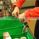 As Seen on TV Clip to Cart Reusable Shopping Grocery Bag GRAB BAG thumbnail-3