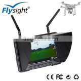 C463 Wireless Battery Powered FPV Monitor Built-in 5.8GHz Receiver for drone hexacopter