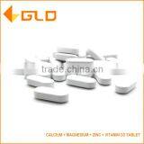 High quality wholesale bulk Calcium Magnesium Zinc Vitamin D3 Tablet