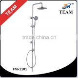 TM-1101 stainless steel chrome shower set complete bathroom rain shower set