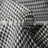 Black White Check Fabric Cotton Textile Fabric
