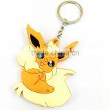 Promotional Gift Key Ring Soft PVC Animation Shaped 2d Keychain thumbnail-6