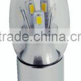 3w 5w E27 B22 E14 Led Candle Bulb for Crystal Light