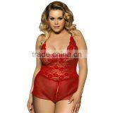 New Design Lastest Fashion Matrue Fat Women Plus Size Sexy Lingerie thumbnail-1