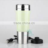 Cheap Car New Design 12v Stainless Steel Car Heated Mug High Quality Travel Mug Easy-clean Lid Cup thumbnail-1