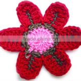 Elegant crochet flower corsage