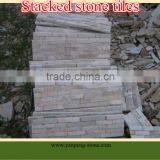 stacked stone tiles