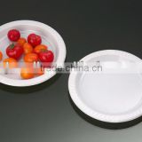 PS disposable plastic plates in colors