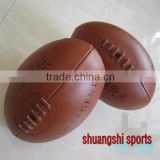 official size and weight match quality vintage leather australian rules football/Aussie football