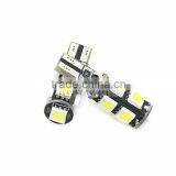 T10 9 Led 5050 Smd Canbus Error Free AUTO Clearance Lights W5W 194 CAR Door LIGHT Reading Lamps Dome Bulbs Wedge Interior Side thumbnail-3